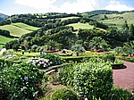 Insel Sao Miguel (Azoren) - Miradouro da Ponta do Sossego, ein besonders schöner Picknickplatz und Aussichtspunkt (knapp 2 km südlich von Pedreira)