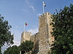 Lissabon - Die Burg Castelo de Sao Jorge