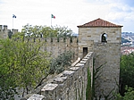 Lissabon - Die Burg Castelo de Sao Jorge