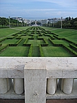 Lissabon - Blick vom Parque Eduardo VII auf die Avenida da Liberdade