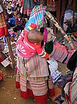 An der chinesischen Grenze - Markt in Can Cau