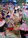 An der chinesischen Grenze - Markt in Can Cau