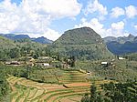 An der chinesischen Grenze - Landschaft um Bac Ha